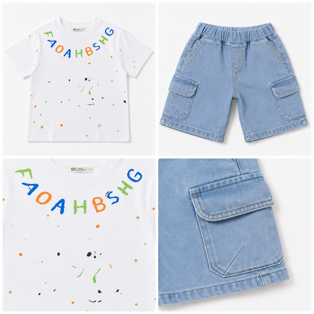 Boys' FAOAHBSNG Printed Set