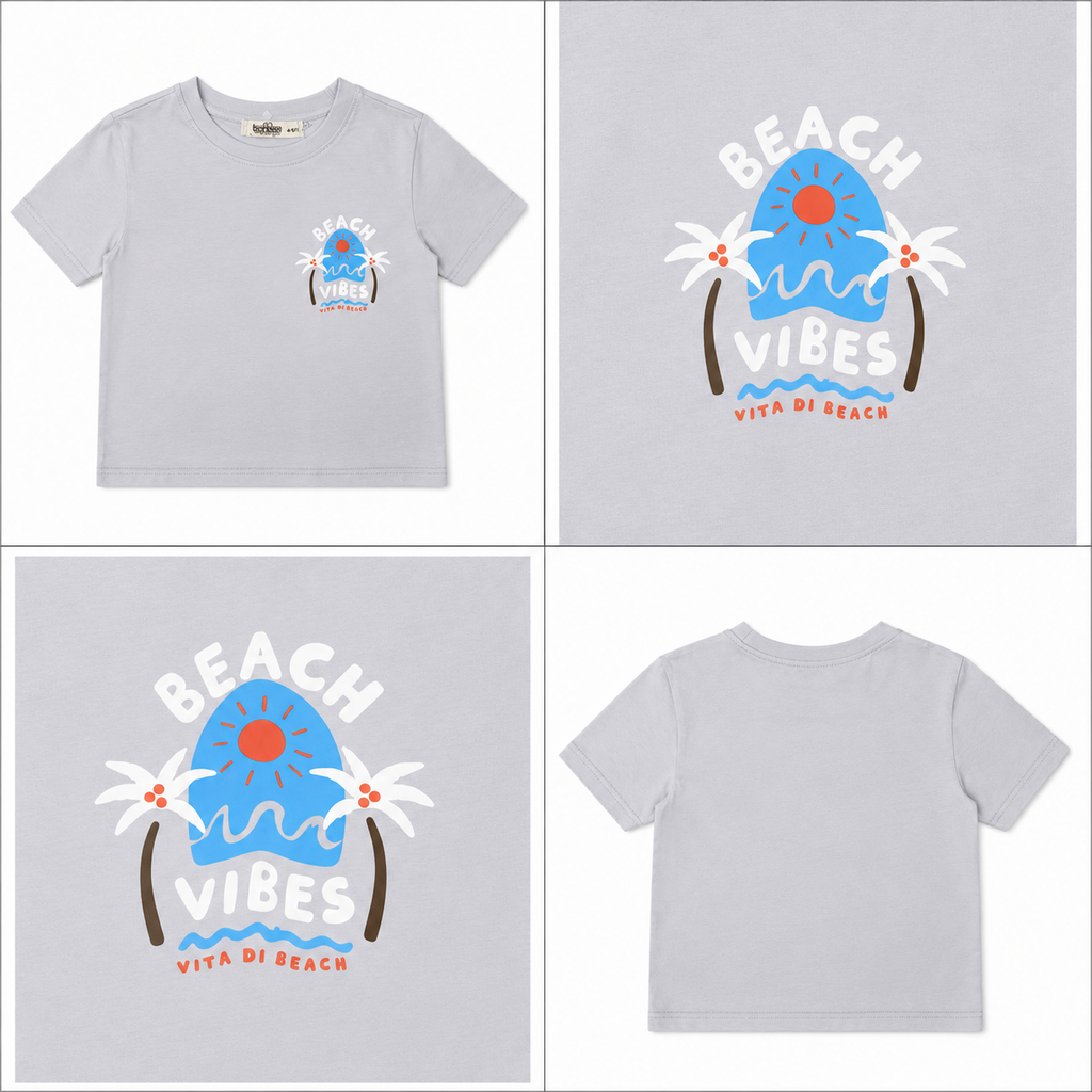 Boys' Beach Vibes Printed T-Shirt