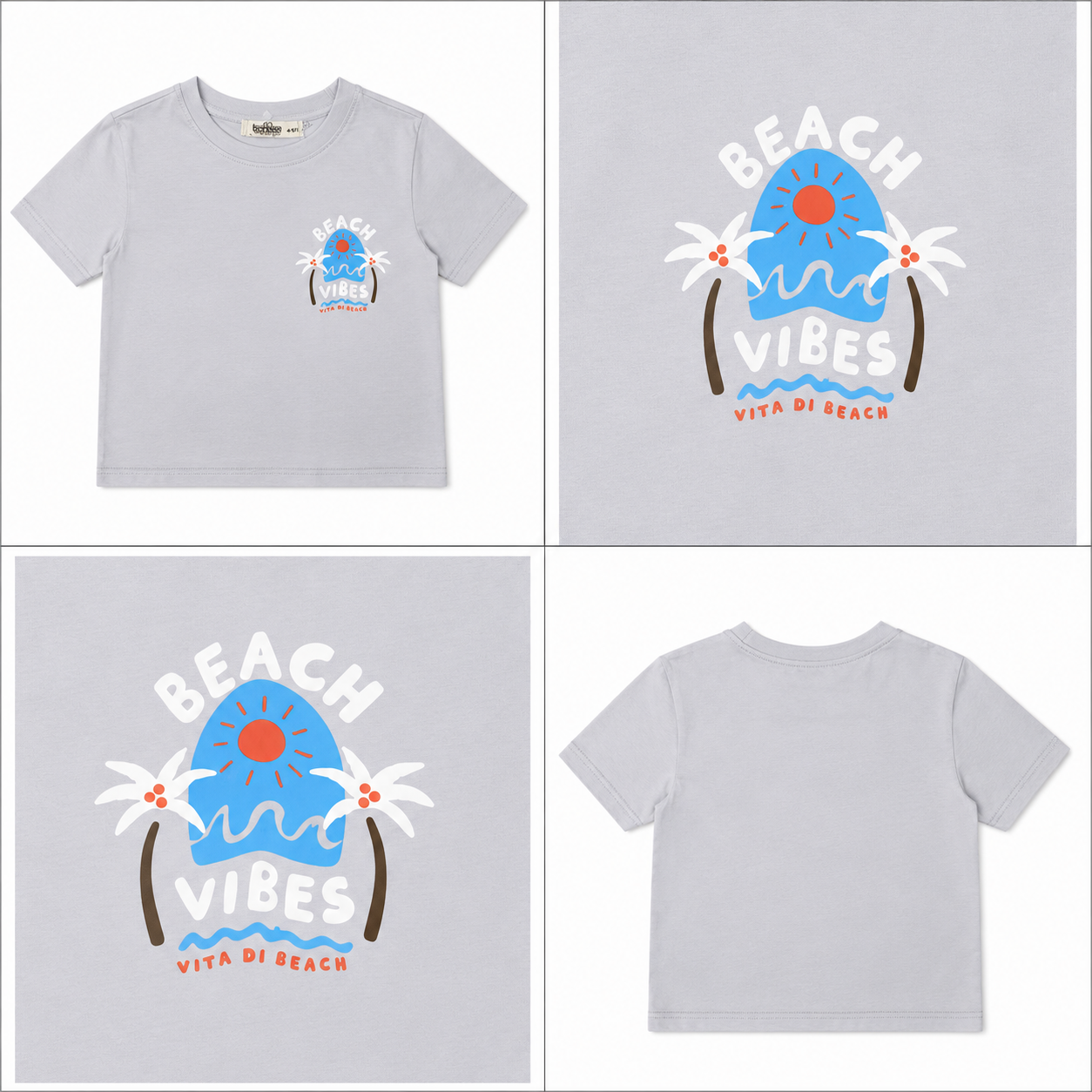 Boys' Beach Vibes Printed T-Shirt
