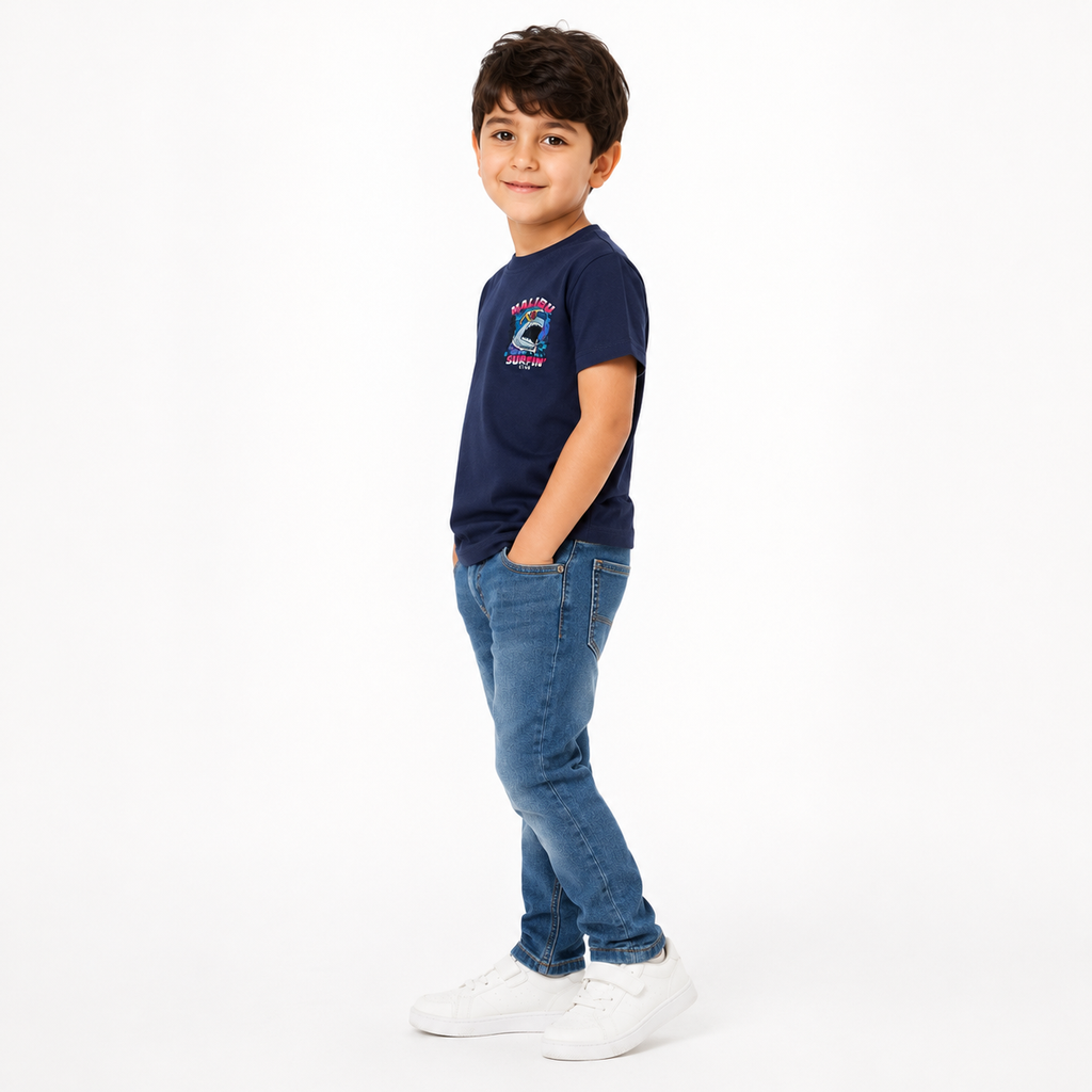 Boys' Malibu Surfin ' Club Print T-Shirt