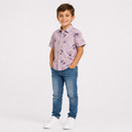 Boys' Cute Bear Print Shirt