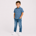 Boys' Giraffe Print Shirt