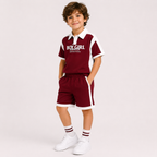Boys' Boy Girl Meets Print set