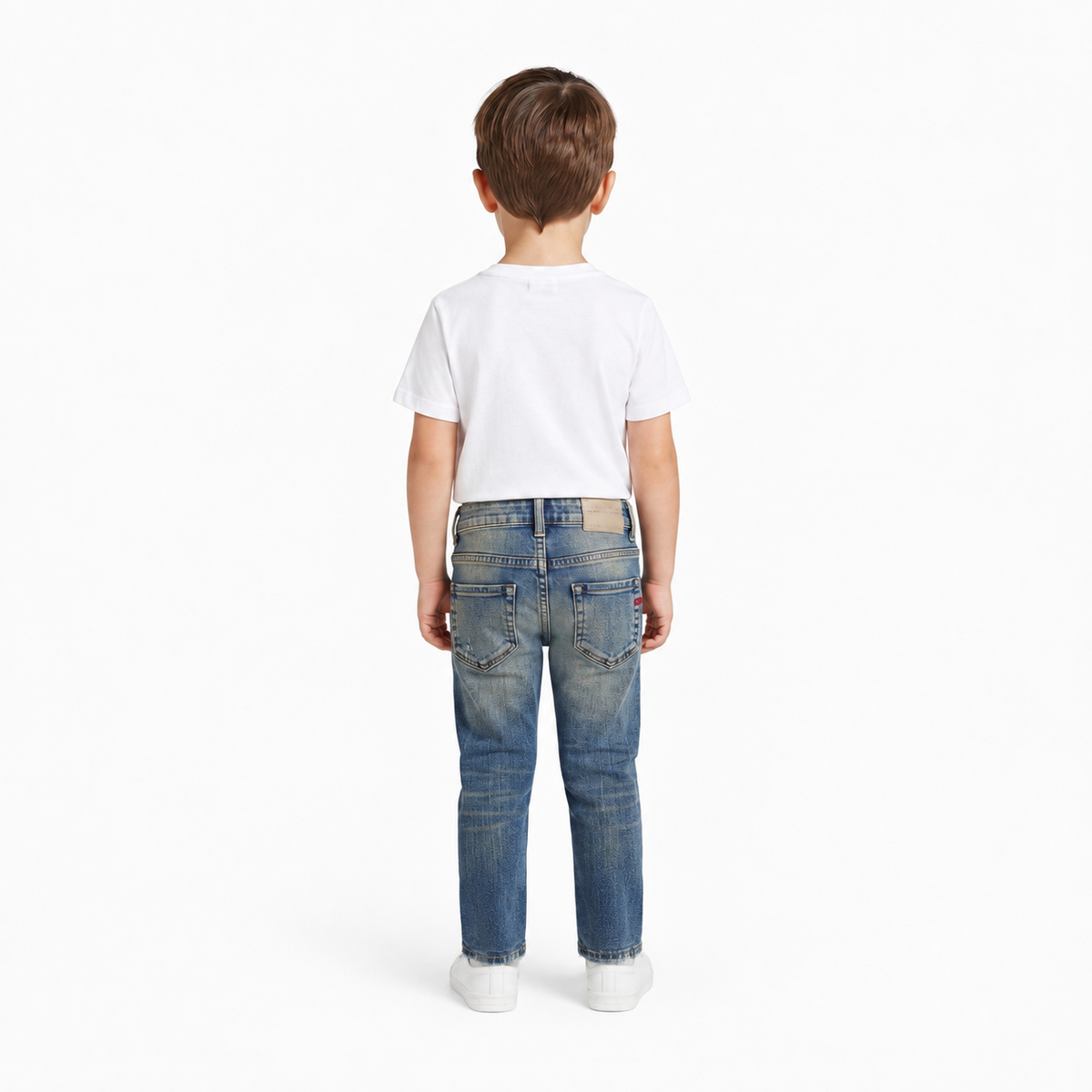 Toddler Boys Distressed Slim-Fit Denim Jeans
