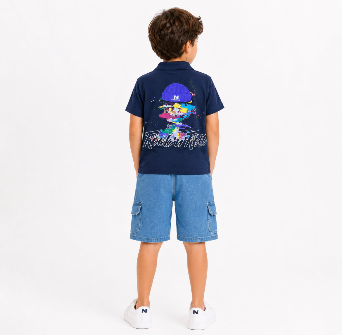 Boys' Rock in Roll Printed set