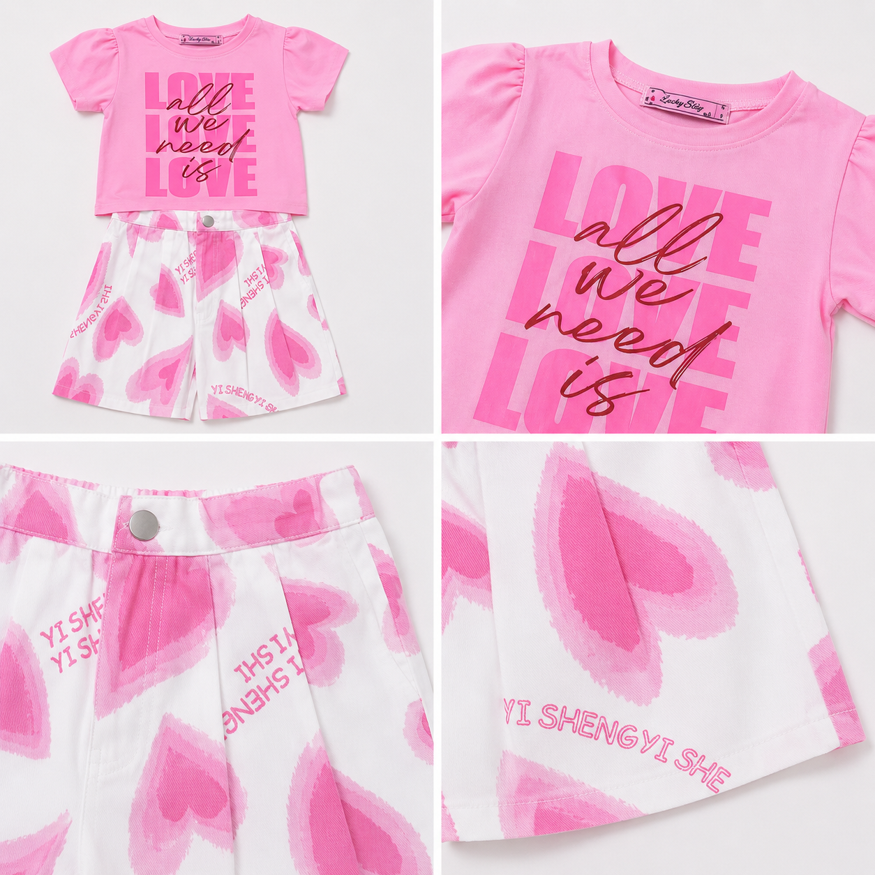 Girls'  All We need is LOVE set