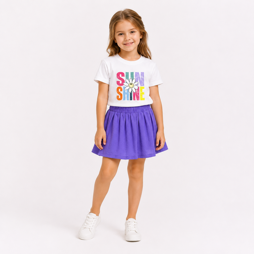Girls' Sun Shine Printed set