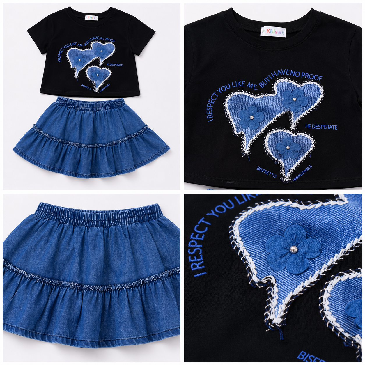 Girls' Isuspect you like me set
