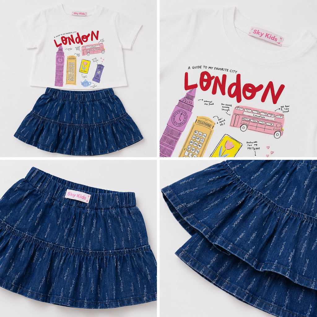 Girls' London Vibes set