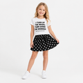 Girls' I Turn Up Printed set