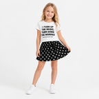 Girls' I Turn Up Printed set