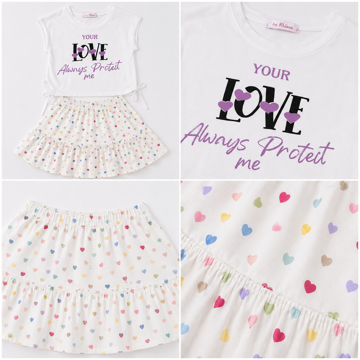 Girls' Your Love Always Protet me set