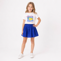 Girls' Golden Summer Printed set