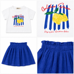 Girls' Golden Summer Printed set