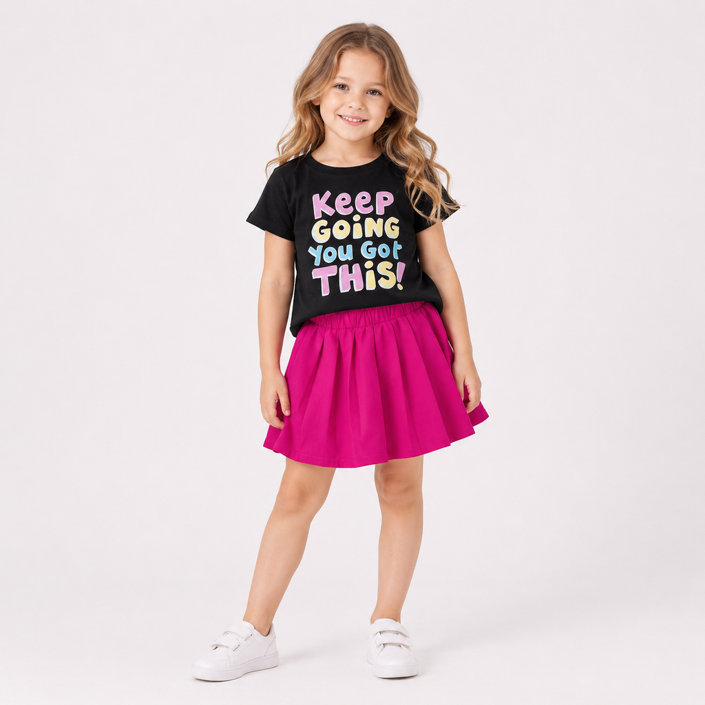 Girls' Keep Going Printed set