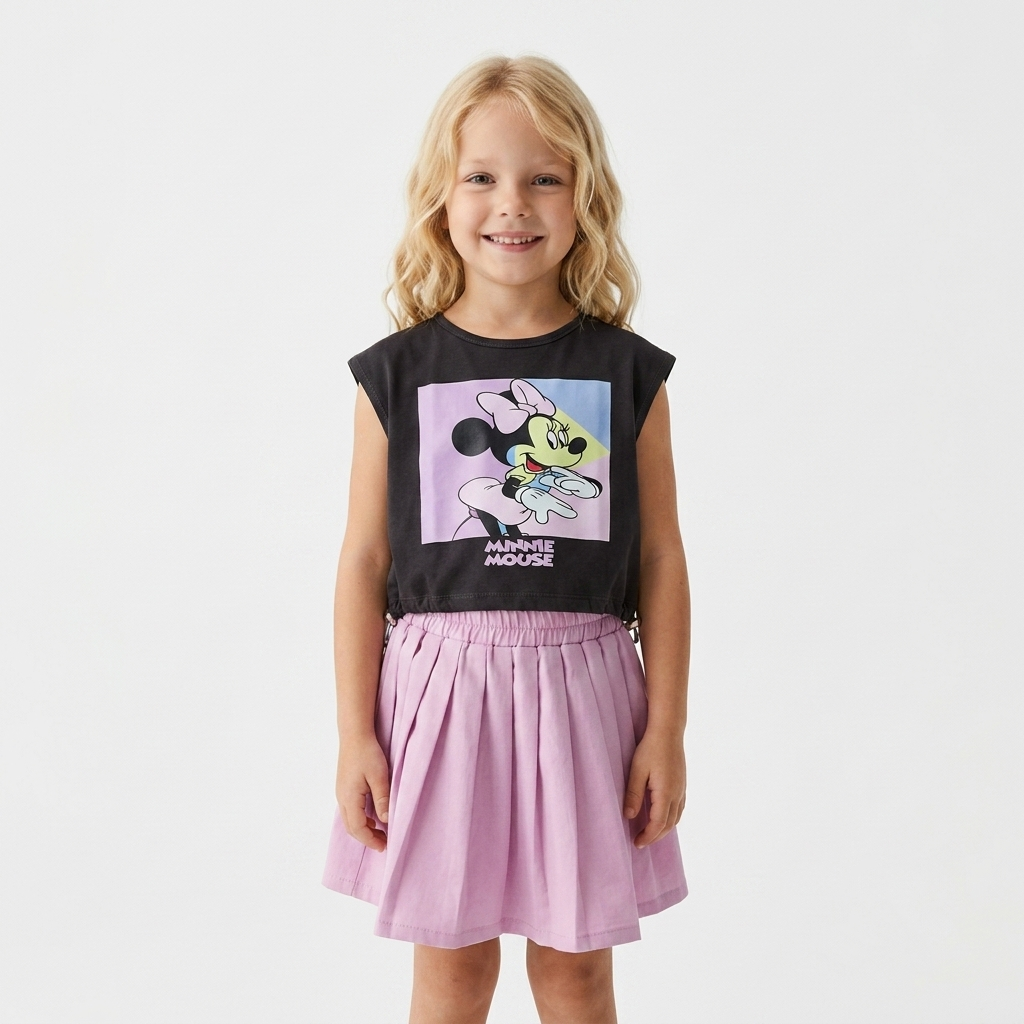 Girls' Minie Mouse Printed set