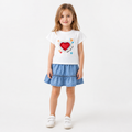Girls' Share Your Love Printed set