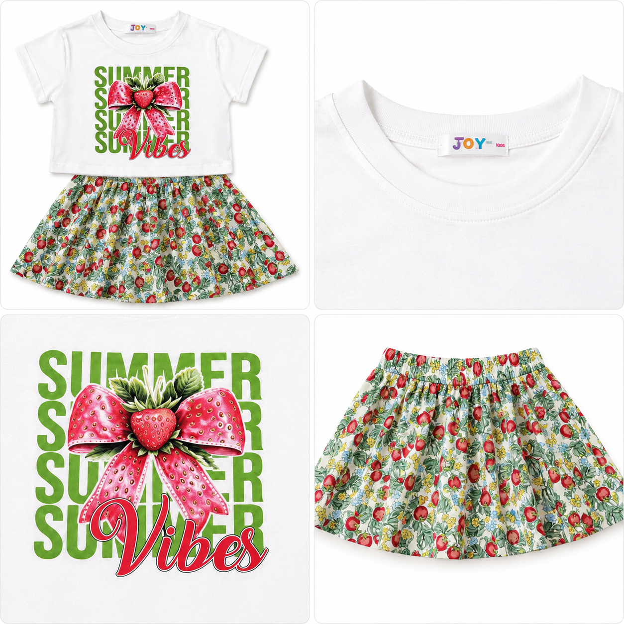 Girls' Summer Vibes set