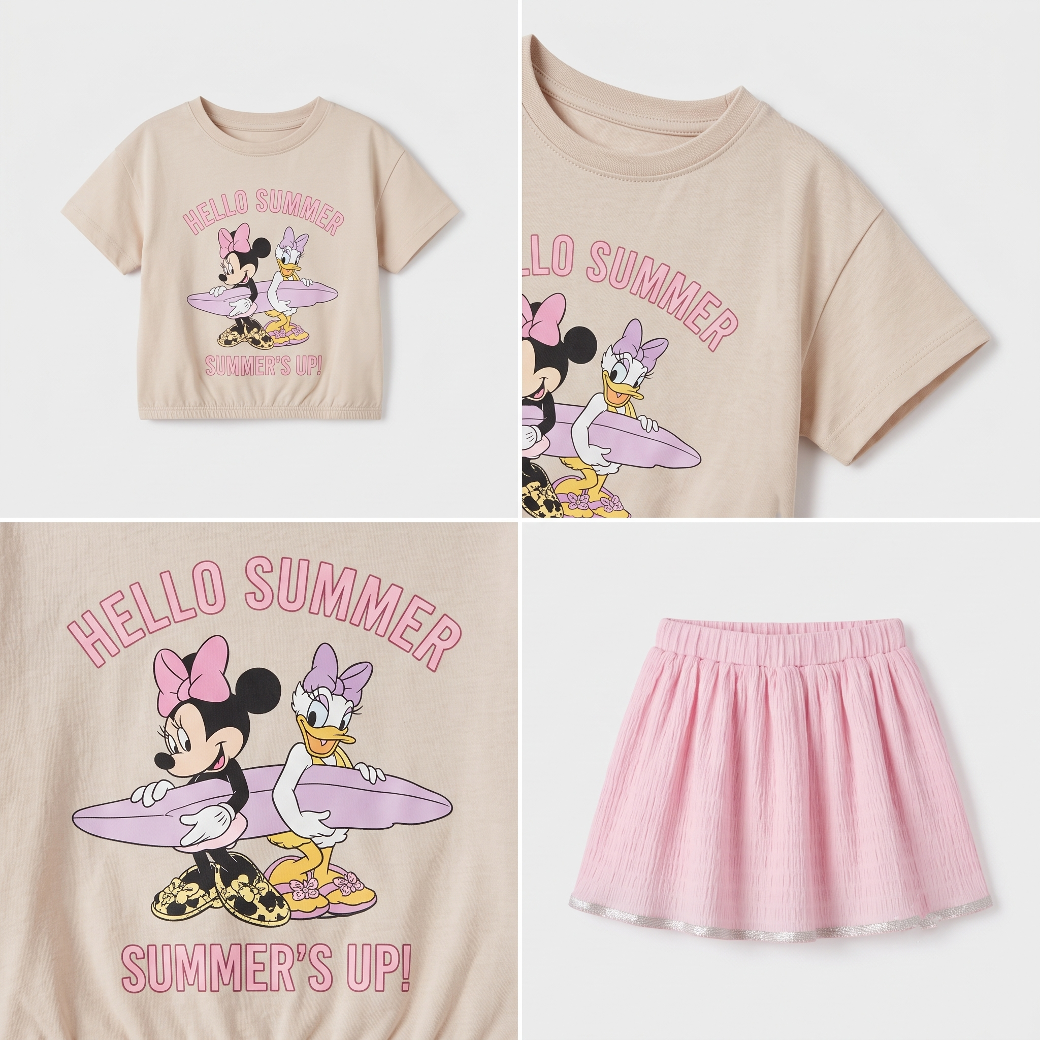 Girls' Hello Summer Printed set