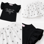 Girls' The Grils Club T-Shirt & Skirt set