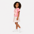 Girls' I Can T-Shirt & Skirt set