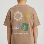 Boys' Brown "Palm Day .92" T-Shirt