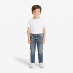 Toddler Boys Distressed Slim-Fit Denim Jeans