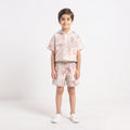 Boys' Casual 2-Pieces set with printed letters