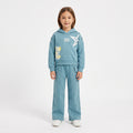 Girls "Play A" Hooded Tracksuit