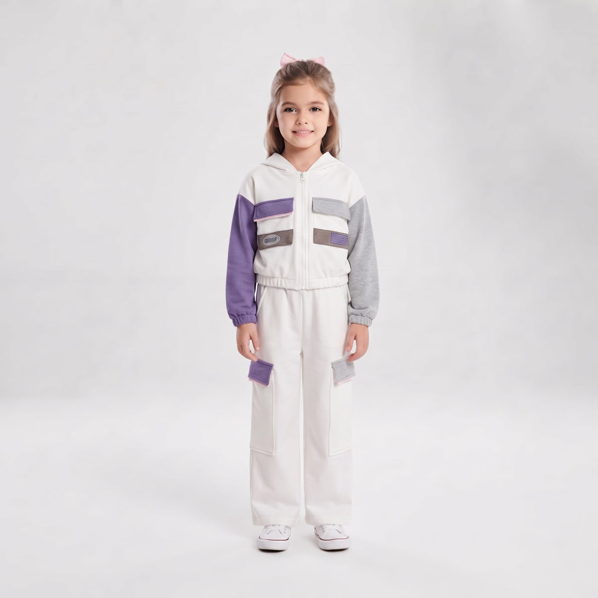 Girls' Multi-Pocket Active Set