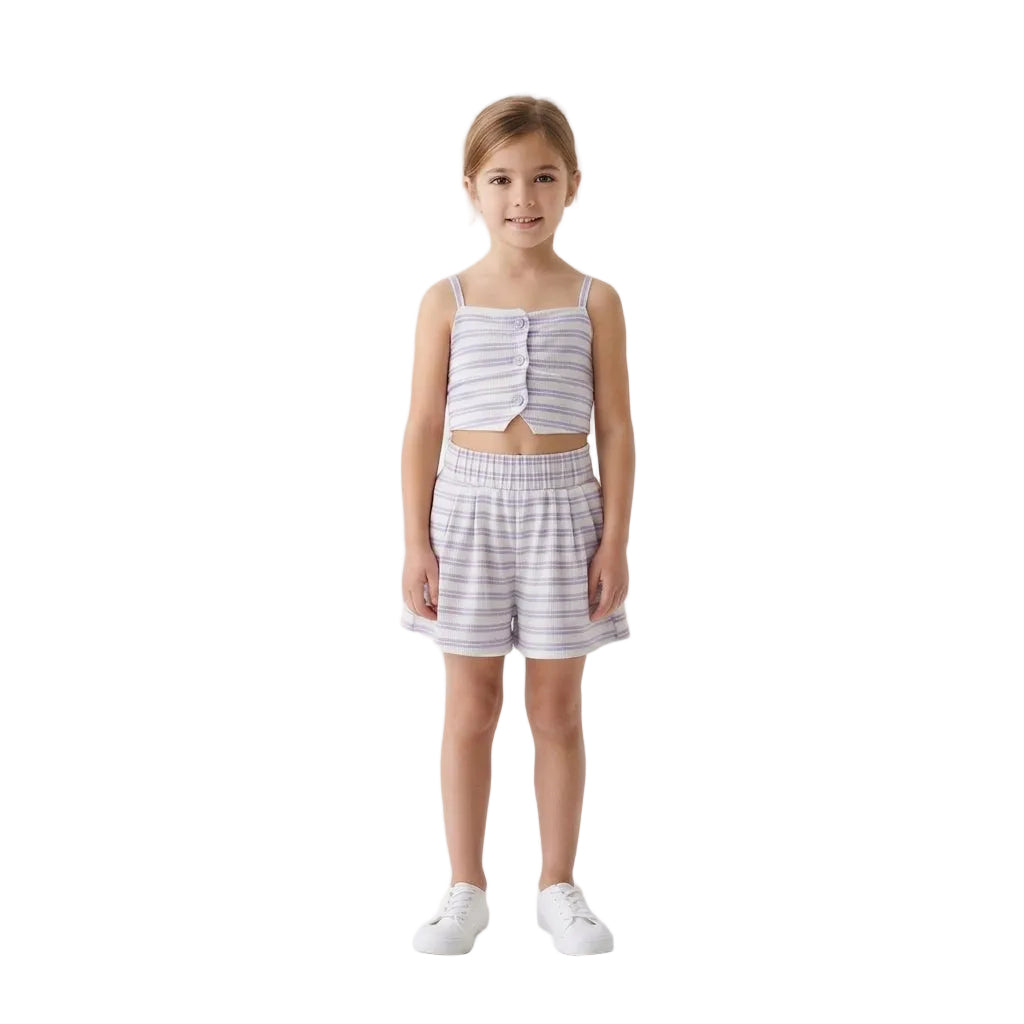 Girls' Cute Short Set 2-Piece