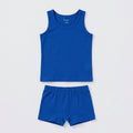 Kids Basic Sleeveless Undershirt and Underwear Set