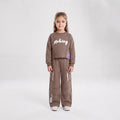 Girls "Making" Printed Sweatshirt and Cargo Pants Set