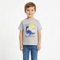 Boys' Grey "Dino Adventures" Printed T-Shirt