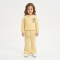 Baby Girls "Pocket Full of Sweets" Graphic Fleece Sweatshirt and Wide-Leg Pants Set