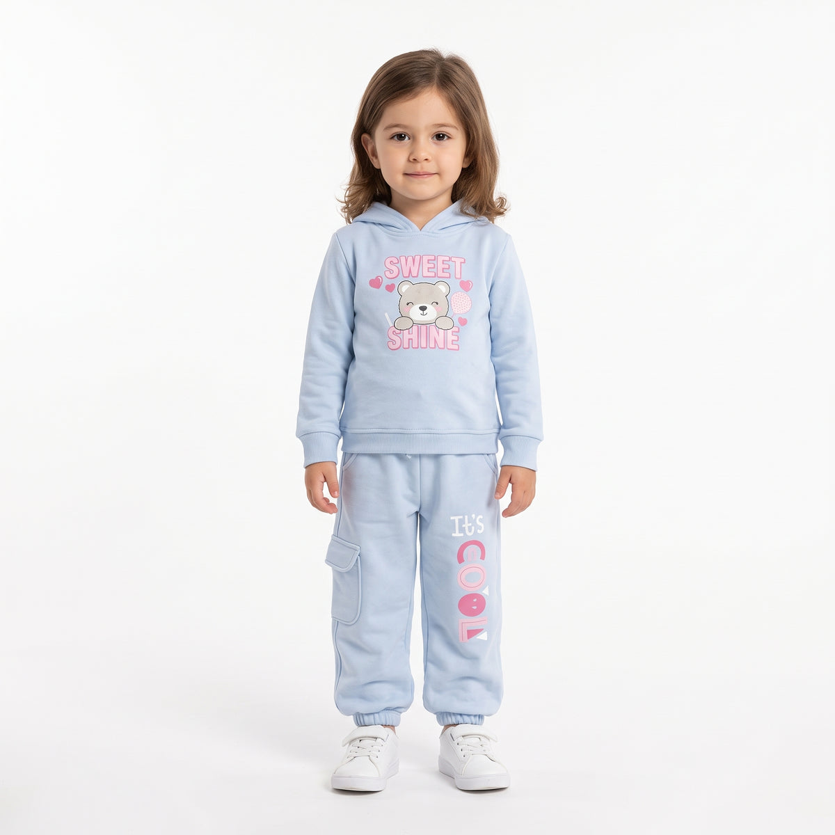 Girls "Sweet Shine" Hooded Tracksuit