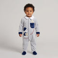 Newborn Baby Boys "Learning Bear" Jumpsuit