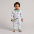 Newborn Baby Boys Bear and Airplane Jumpsuit