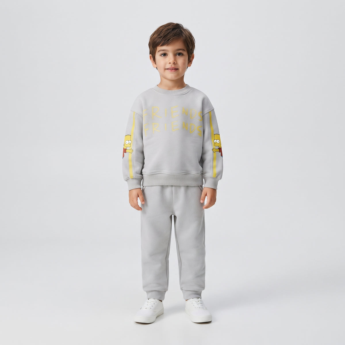 Boys' Simpsons "Friends" Sweatshirt & Joggers Set