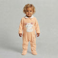 Newborn Baby Girls Cute Cat Footed Jumpsuit