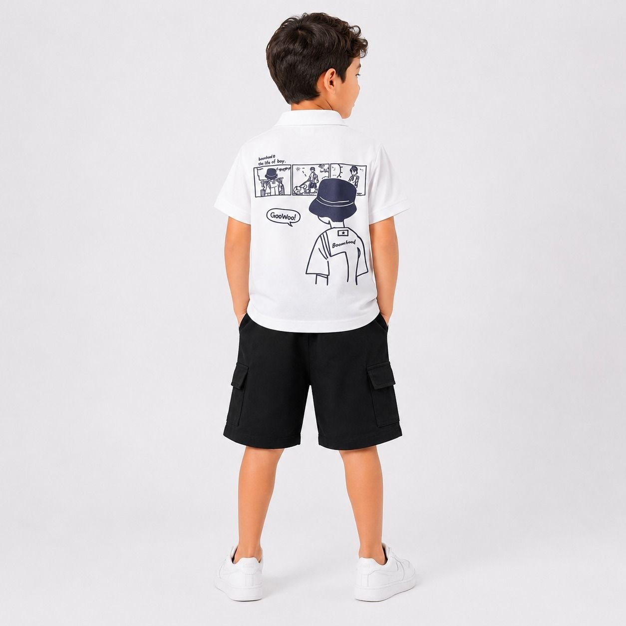 Boys' Boot bood Printed Set