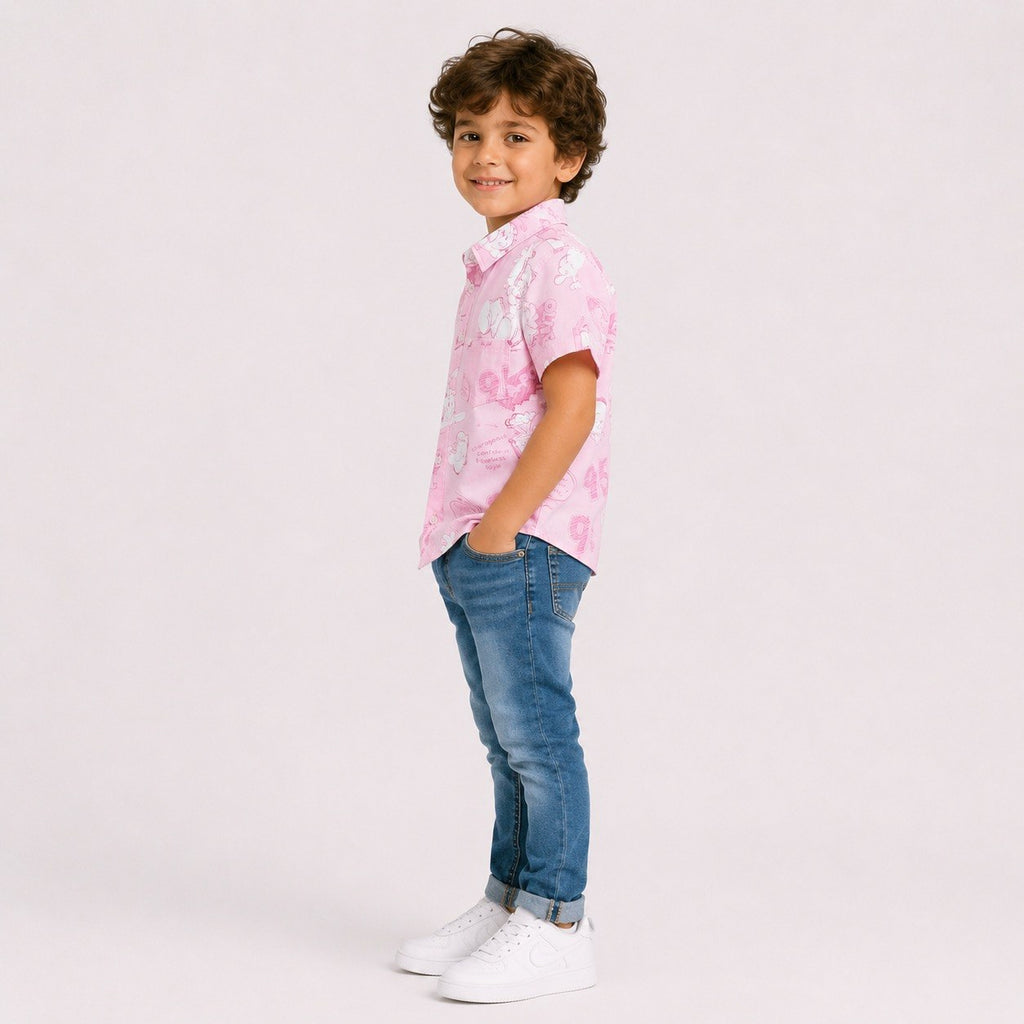 Boys' Popeye Print Shirt