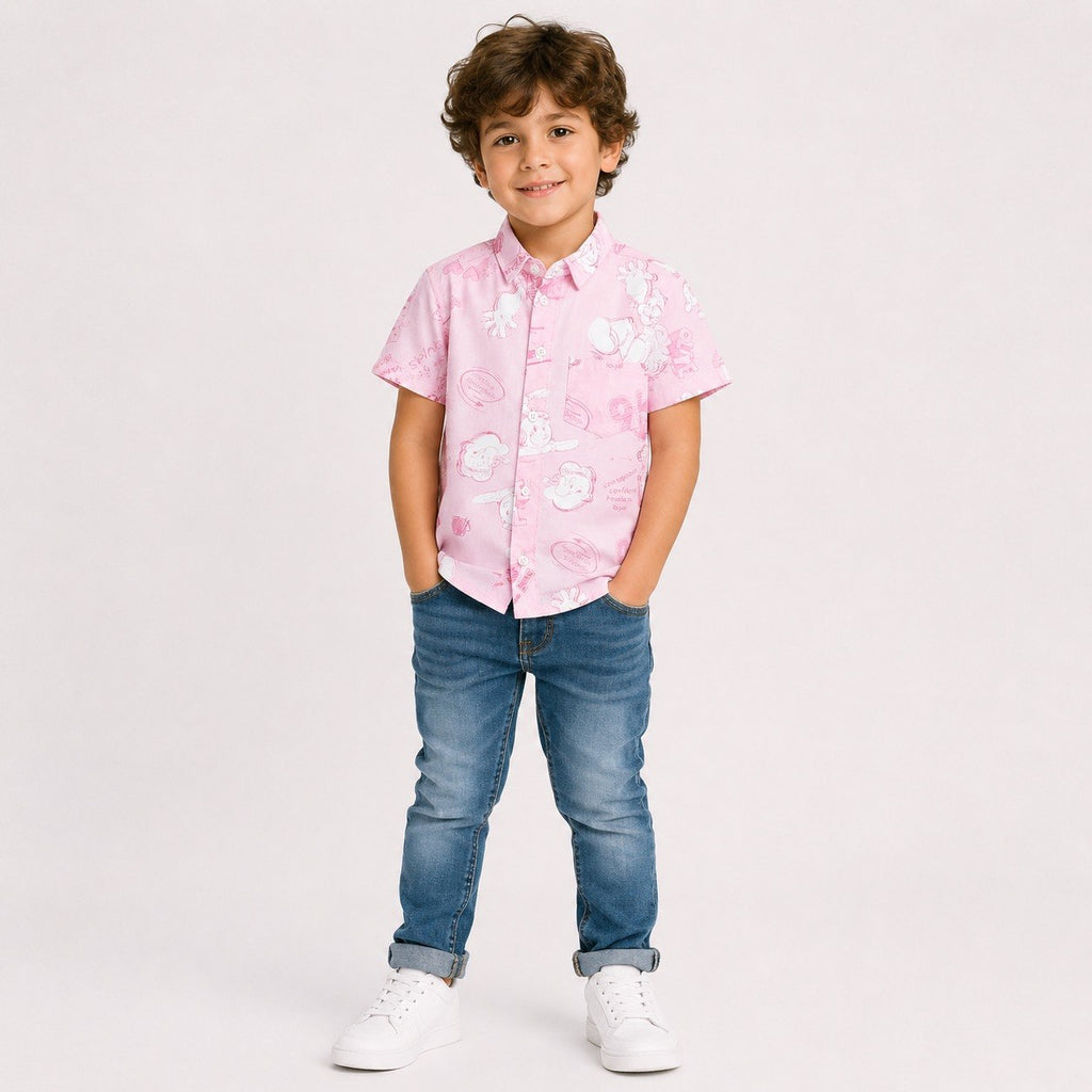 Boys' Popeye Print Shirt