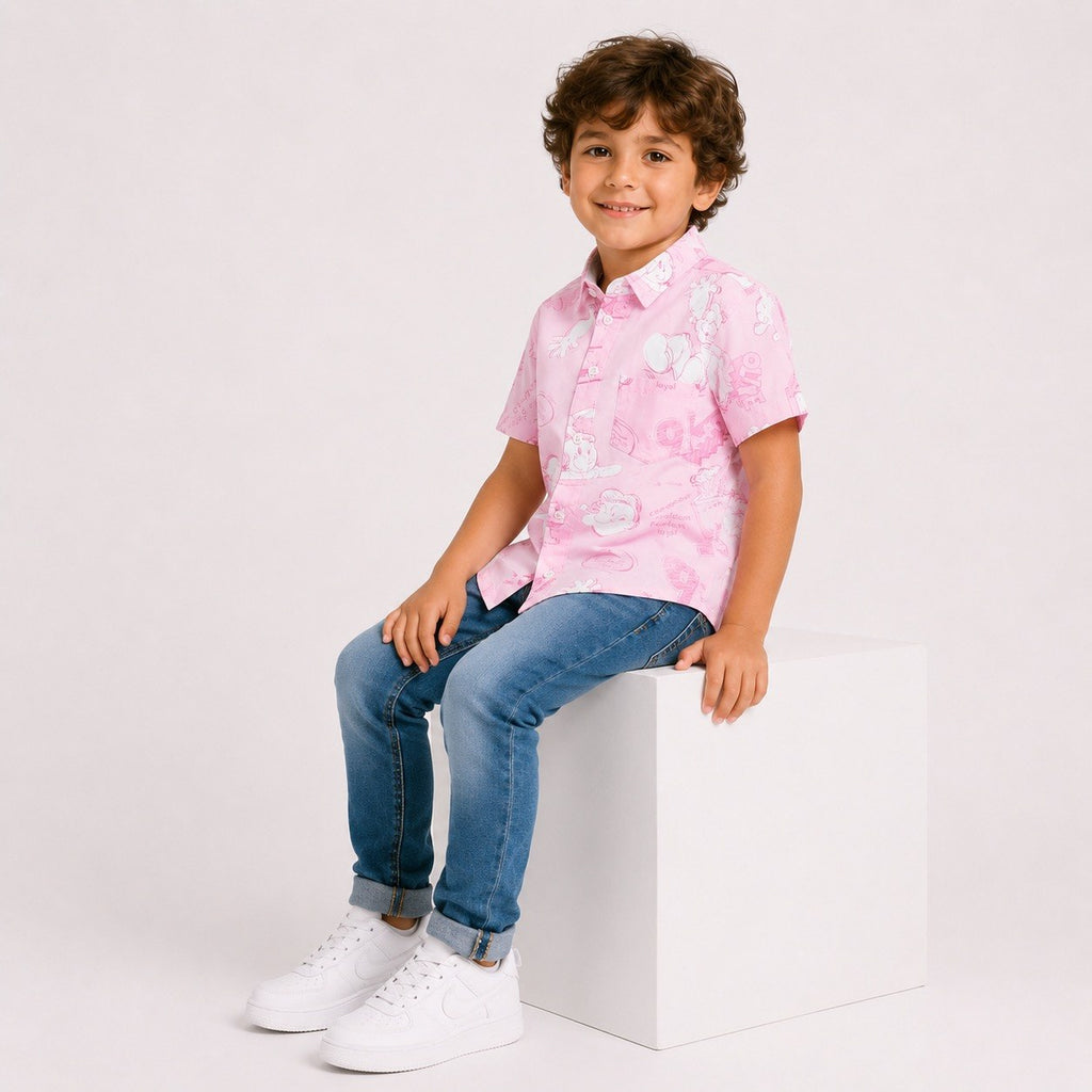 Boys' Popeye Print Shirt