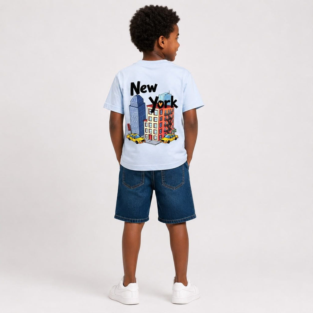 Boys' New York Printed T-Shirt