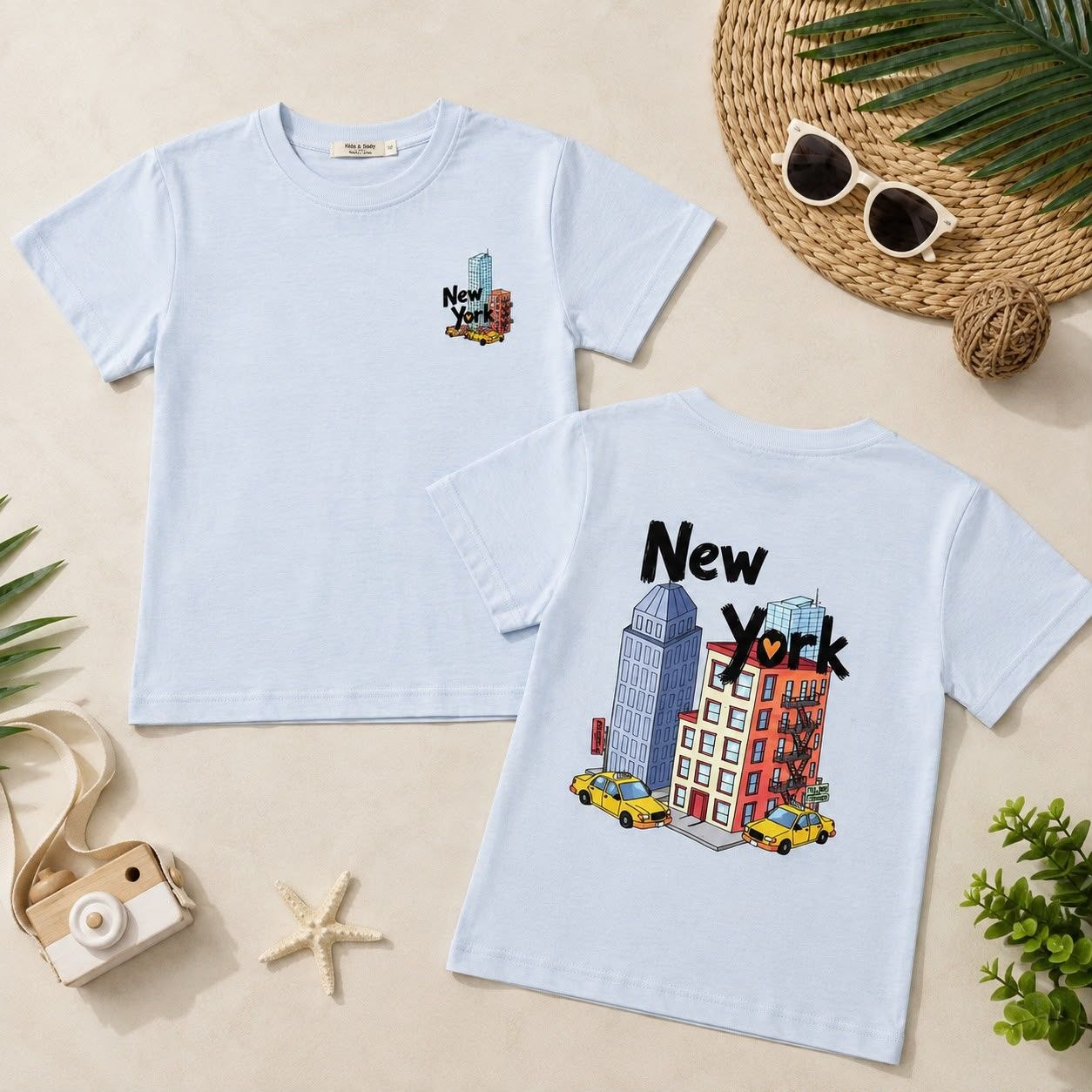 Boys' New York Printed T-Shirt