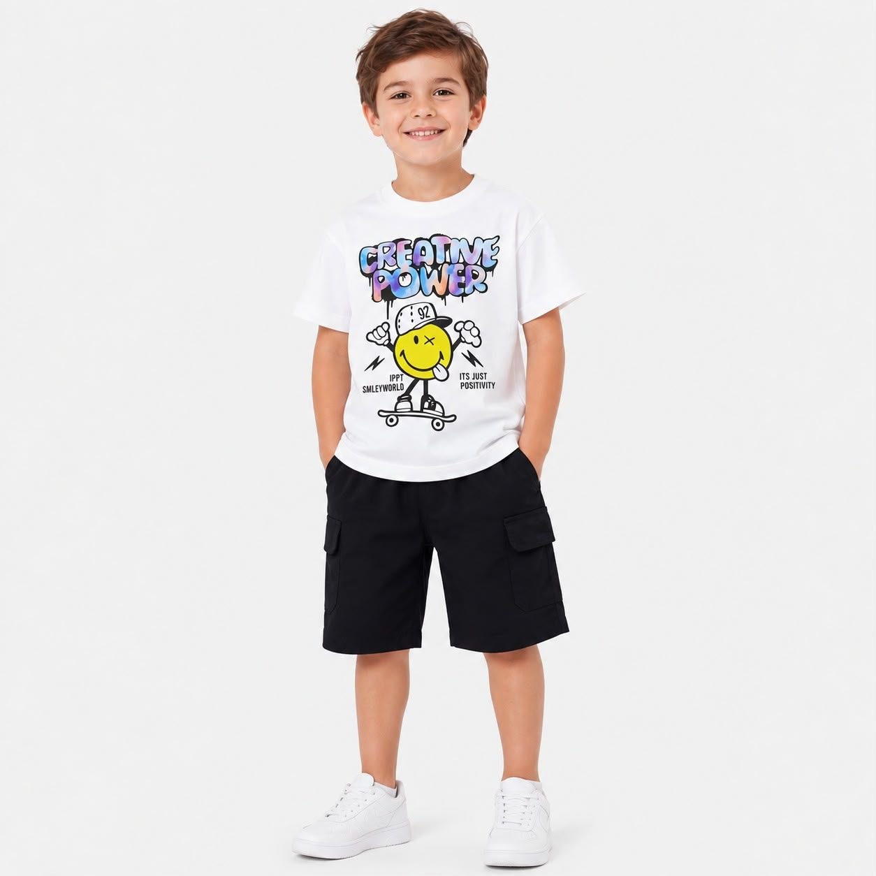Boys' Creative Power Printed set